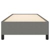 vidaXL Cadre de lit sans matelas gris fonc&eacute; 80x200 cm tissu