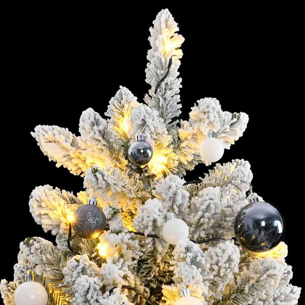 vidaXL Sapin de No&euml;l artificiel articul&eacute; 300 LED et boules 300 cm