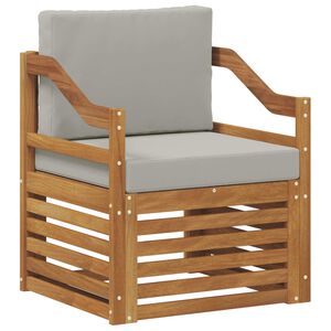 vidaXL Ensemble de canap&eacute;s d'ext&eacute;rieur Naturel 67 x 63 x 73 cm