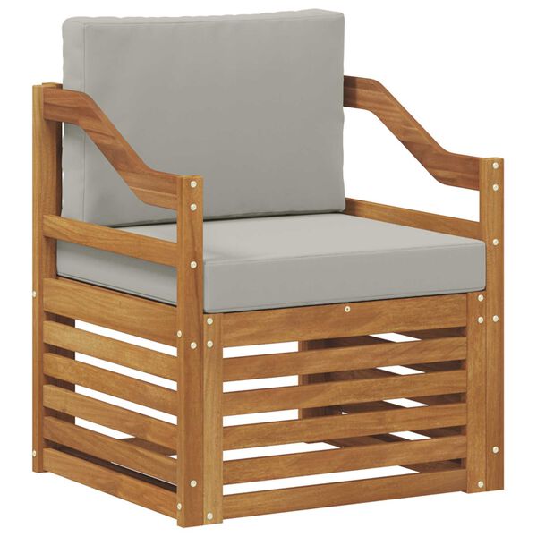 vidaXL Ensemble de canap&eacute;s d'ext&eacute;rieur Naturel 67 x 63 x 73 cm