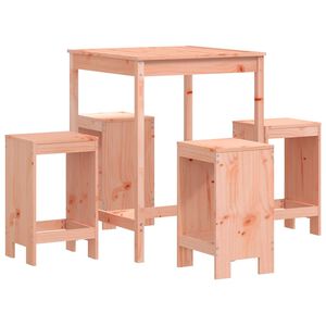 vidaXL Ensemble de bar de jardin 5 pcs bois massif de Douglas