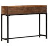 vidaXL Table console 110x30x80 cm bois massif de r&eacute;cup&eacute;ration