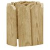 vidaXL Rouleaux de bordure 2 pcs 120 cm Bois de pin impr&eacute;gn&eacute;