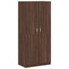 vidaXL Garde-robe Ch&ecirc;ne marron 90x52x200 cm Bois d'ing&eacute;nierie