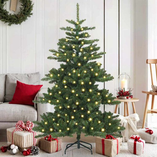 vidaXL Sapin de No&euml;l Artificiel &agrave; Branches Articul&eacute;es Vert 150 cm