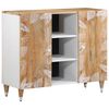 vidaXL Buffet 90x33,5x75 cm bois massif de manguier