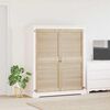 vidaXL Porte de Cabinet avec porte 2 pcs Naturel 140.5 x 2 x 59.5 cm