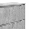 vidaXL Armoires de rangement 2 pcs Gris b&eacute;ton 60 x 48 x 105 cm