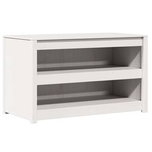 vidaXL Armoire de cuisine MEPPEL Blanc 106 x 55 x 64 cm Pin massif