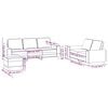 vidaXL Ensemble de canapés 3 pcs crème tissu