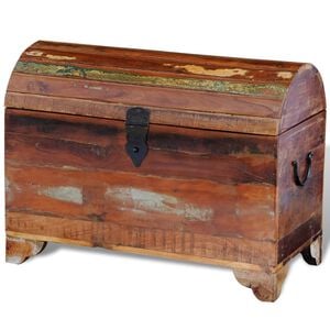 vidaXL Coffre de rangement Bois de r&eacute;cup&eacute;ration massif