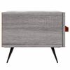 vidaXL Meuble TV sonoma gris 150x36x30 cm bois d'ing&eacute;nierie