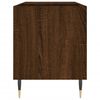 vidaXL Armoire à disques chêne marron 85x38x48 cm bois d'ingénierie