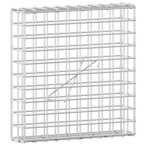 vidaXL Gabion avec fil de 5 mm et maille de 5x5 cm 50x10x50 cm