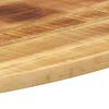 vidaXL Dessus de table 120x60x2,5 cm ovale bois massif de manguier