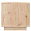 vidaXL Tables de chevet 2 pcs 40x34x35 cm Bois de pin massif