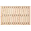 vidaXL Tête de lit murale 95,5x3x60 cm Bois massif de pin