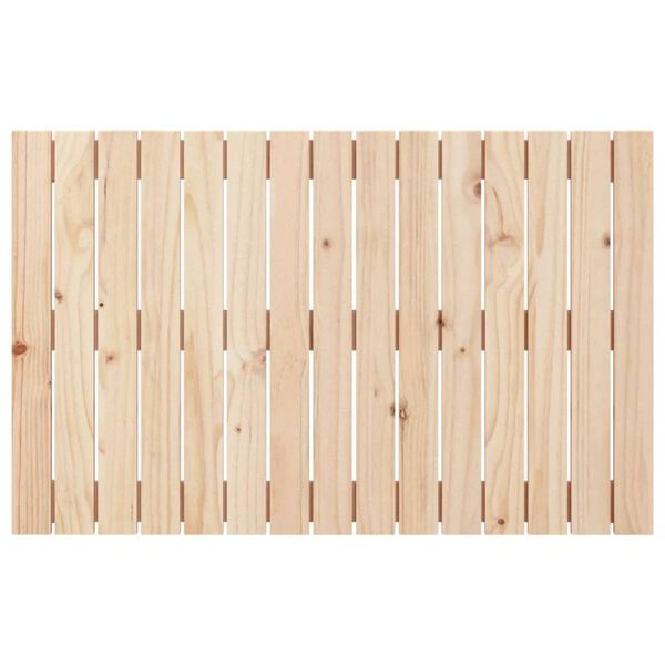 vidaXL Tête de lit murale 95,5x3x60 cm Bois massif de pin