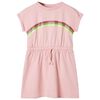 Robe pour enfants avec cordon de serrage menthe claire 140