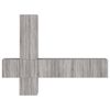 vidaXL Unit&eacute;s murales TV 5 pcs sonoma gris bois d'ing&eacute;nierie