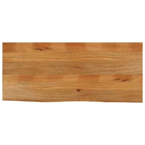 vidaXL Dessus de table &agrave; bord vivant 140x60x3,8cm bois massif manguier