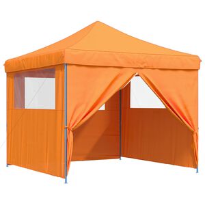 vidaXL Tente de f&ecirc;te Orange 292 x 292 x 315 cm Tissu Oxford