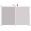 vidaXL Auvent lat&eacute;ral r&eacute;tractable de patio 200x300 cm Gris