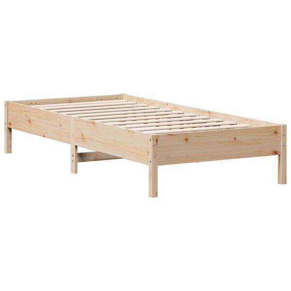 vidaXL Cadre de lit sans matelas 100x200 cm bois massif de pin