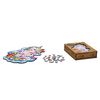 UNIDRAGON Puzzle en bois 195 pcs Inspiring Unicorn Moyen 26x32 cm