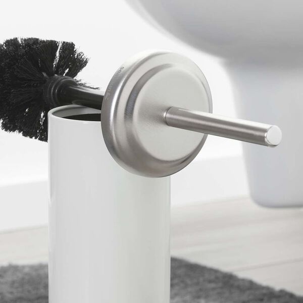 Brosse de toilette et support blanc Sealskin Acero 361730510