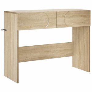 vidaXL Table console Ch&ecirc;ne Sonoma 96,5 x 38 x 75 cm Bois d'ing&eacute;nierie