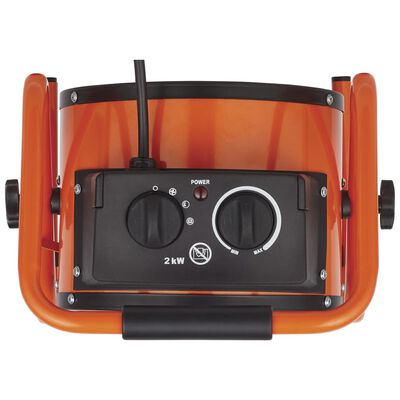 Qlima Chauffage électrique EFH 6020 2000 W Orange