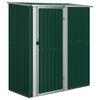 vidaXL Abri de jardin vert 180,5 x 97 x 209,5 cm M&eacute;tal galvanis&eacute;