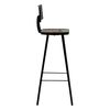vidaXL Mobilier de bar 5 pcs Bois de récupération massif Multicolore