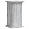 vidaXL Support pour plantes sonoma gris 33x33x60 cm bois d'ing&eacute;nierie