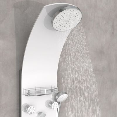 EISL Panneau de douche avec mitigeur KARIBIK blanc