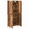 vidaXL Haut Armoire 2 pcs Bois ancien Bois d'ing&eacute;nierie