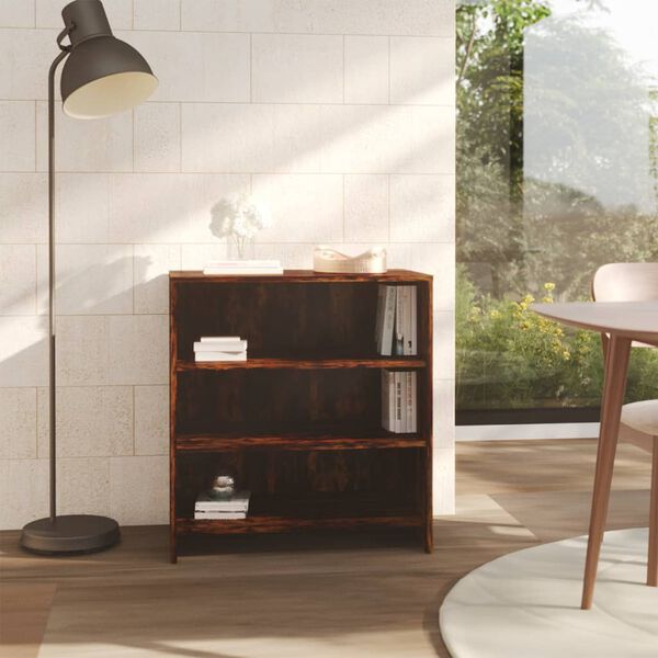 vidaXL Buffet Ch&ecirc;ne fum&eacute; 70x40,5x75 cm Bois d'ing&eacute;nierie