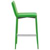vidaXL Ensemble de bar 3 pcs Similicuir Vert