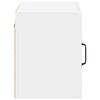 vidaXL Armoire de cuisine 2 pcs Blanc brillant 50 x 31 x 40 cm