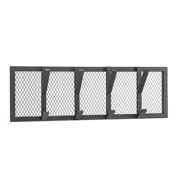 LABEL51 Porte-manteau Gruff 70x9x22 cm M Noir