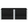vidaXL Jardini&egrave;re noir 150x100 cm bois massif de pin