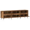 vidaXL Meuble TV Bois ancien 150 x 30 x 44,5 cm Bois d'ing&eacute;nierie