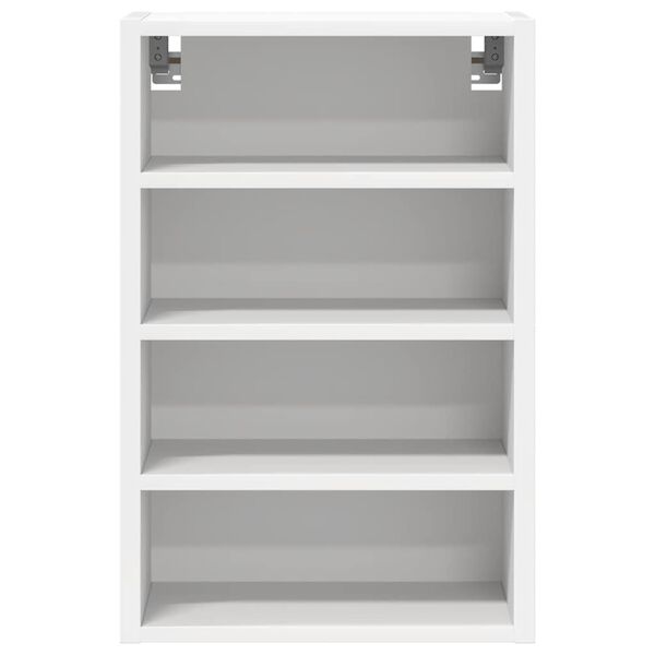 vidaXL Armoire suspendue "Riga" Blanc 40 x 29,5 x 60 cm Bois d'ing&eacute;nierie