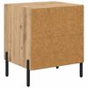 vidaXL Cabinet de chevet 2 pcs Ch&ecirc;ne artisanal 40 x 35 x 47,5 cm
