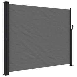 vidaXL Auvent lat&eacute;ral r&eacute;tractable anthracite 160x500 cm