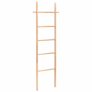 vidaXL &Eacute;chelle &agrave; serviettes 170 cm Bois massif de noyer
