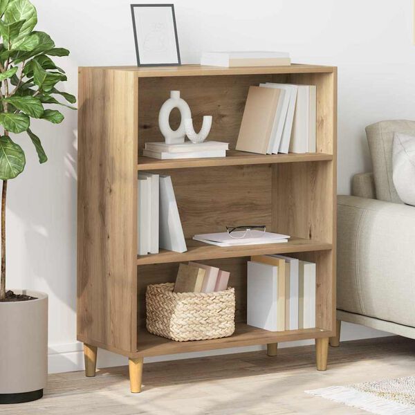 vidaXL Buffet Ch&ecirc;ne artisanal 69,5 x 32,5 x 90 cm Bois d'ing&eacute;nierie
