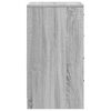 vidaXL Buffet Sonoma gris 40 x 41 x 75 cm Bois d'ing&eacute;nierie