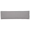 vidaXL Coussin pour banc de palette Gris 140 x 40 x 8 cm Tissu Oxford
